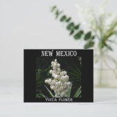 New Mexico Yucca Flower Briefkaart (Staand voorkant)