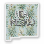 New Mexico Yucca Sticker (Voorkant)