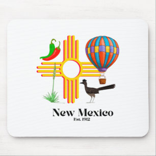 New Mexico Zia_ Chili's, Ballon, Renner, Yucca Muismat