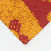 New Mexico Zia Hart Fleece Deken (Hoek)