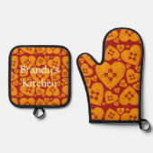 New Mexico Zia Hart Ovenwant & Pannenlap Set (Voorkant)
