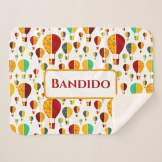 New Mexico Zia luchtballonnen Sherpa Deken