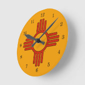 New Mexico Zia Ronde Klok (Hoek)