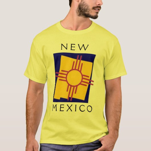 New Mexico Zia/State Tshirt (Voorkant)