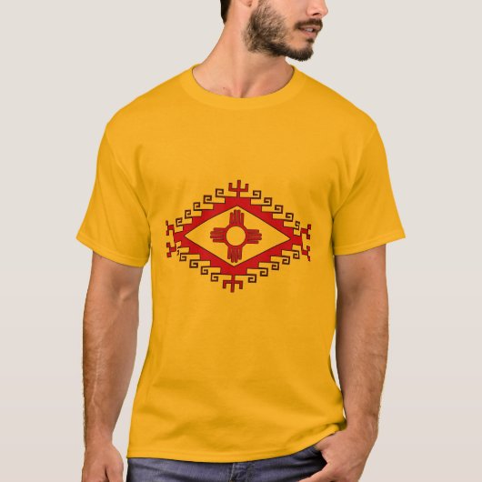 New Mexico Zia (Sun) T-shirt (Voorkant)