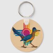 New Mexico Zia Zon Sleutelhanger (Voorkant)