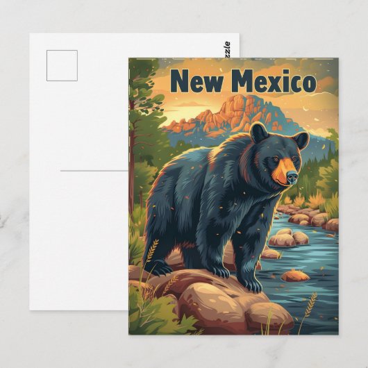 New Mexico Zwart Beer Briefkaart (Voorkant / Achterkant)