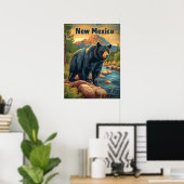 New Mexico Zwart Beer Poster (Thuiskantoor)