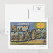 New MexicoLarge Letter ScenesNew Mexico Briefkaart (Voorkant / Achterkant)