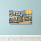 New MexicoLarge Letter ScenesNew Mexico Canvas Afdruk (Insitu (Houten vloer))