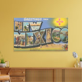 New MexicoLarge Letter ScenesNew Mexico Canvas Afdruk (Insitu (Woonkamer))