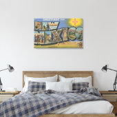 New MexicoLarge Letter ScenesNew Mexico Canvas Afdruk (Insitu (Slaapkamer))