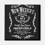 New Mexico's Old No. 1 Hatch Green Chile Novelty D Magneet (Voorkant)