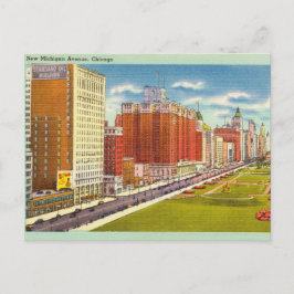 , New Michigan Avenue, Chicago Briefkaart