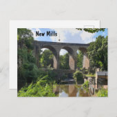 New Mills Torrs Walk Briefkaart (Voorkant / Achterkant)