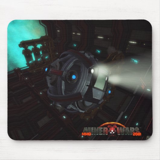 New Miner Wars Mousepad Muismat (Voorkant)