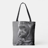 New Moeder Gorilla Tote Bag (Achterkant)
