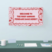 {NEW} Molly Dove Custom Welcome Sign Spandoek (Beurs)