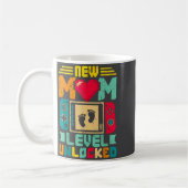 New Mom Level Unlocked Gamer Valentine's  Koffiemok (Links)