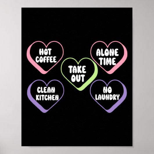New Mom Valentines Day Things Moms Like Mommy And Poster (Voorkant)
