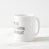 New Mommie Sleepless Nights Funny Mug Mok (Voorkant rechts)