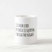 New Mommie Sleepless Nights Funny Mug Mok (Center)
