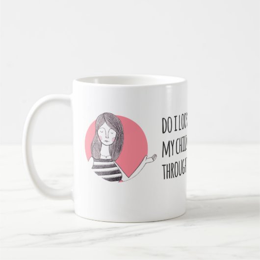 New Mommie Sleepless Nights Funny Mug Mok (Links)