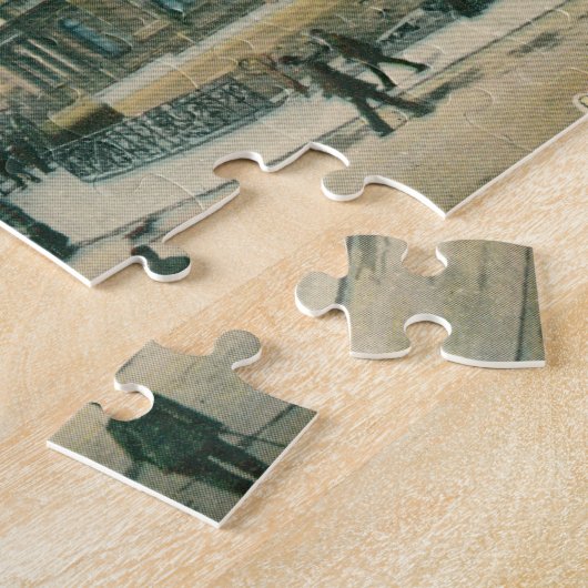 New Monument Bridge, Hull (1908) Jigzaag Puzzle Legpuzzel (Zijkant)