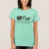 New Moon Boerderij Ringer T-shirt (Voorkant)