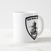 New Moral Army™ St. George & Dragon Logo Grote Koffiekop (Voorkant rechts)