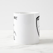 New Moral Army™ St. George & Dragon Logo Grote Koffiekop (Voorkant)