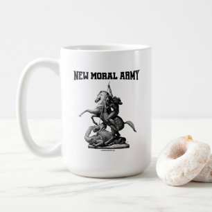 New Moral Army™ St. George & Dragon Logo Koffiemok