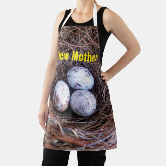 New Mother All-Over Print Apron, Medium Schort (Insitu)