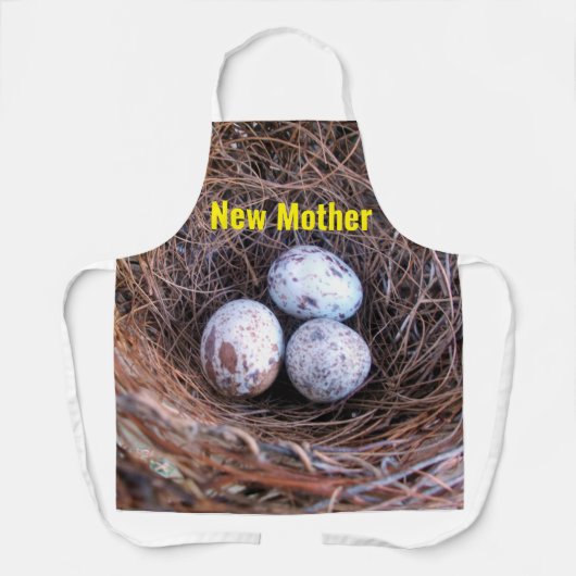 New Mother All-Over Print Apron, Medium Schort (Voorkant)