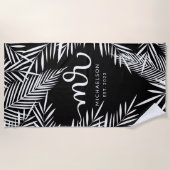 New Mr. | Tropical Leaves Strandlaken (Voorkant)