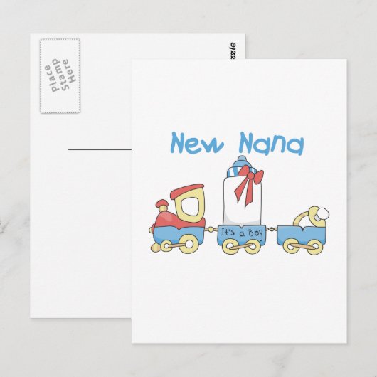 New Nana - Trein Tshirts en Gift Briefkaart (Voorkant / Achterkant)