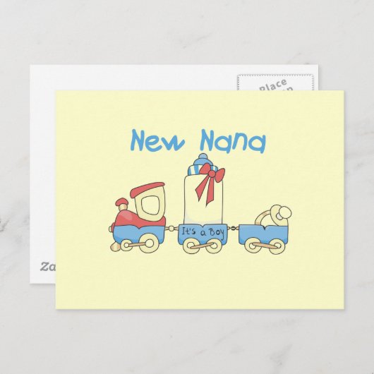 New Nana - Trein Tshirts en Gift Briefkaart (Voorkant / Achterkant)