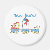 New Nana - Trein Tshirts en Gift Magneet (Voorkant)