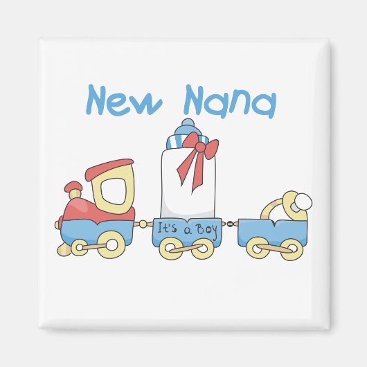 New Nana - Trein Tshirts en Gift Magneet (Voorkant)