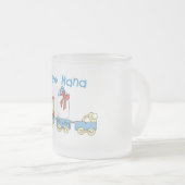New Nana - Trein Tshirts en Gift Matglas Koffiemok (Voorkant rechts)