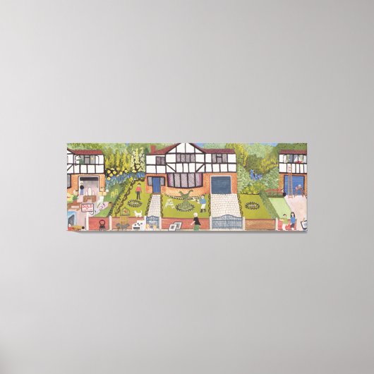 New Neighbourhood Canvas Afdruk (Voorkant)