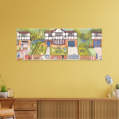 New Neighbourhood Canvas Afdruk (Insitu (Woonkamer))