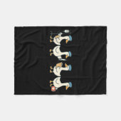 New nurse graduation goose school nursing  fleece deken (Voorkant (Horizontaal))