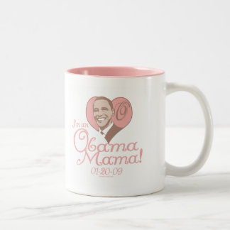 New Obama Mama 2009 Gear Tweekleurige Koffiemok