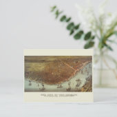 New Orleans 1885 Briefkaart (Staand voorkant)