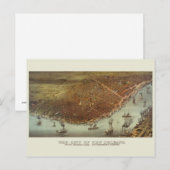 New Orleans 1885 Briefkaart (Voorkant / Achterkant)