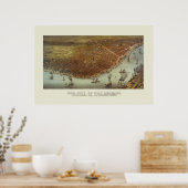 New Orleans 1885 Poster (Keuken)