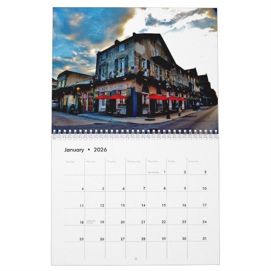 New Orleans 2014 Kalender (Jan 2026)