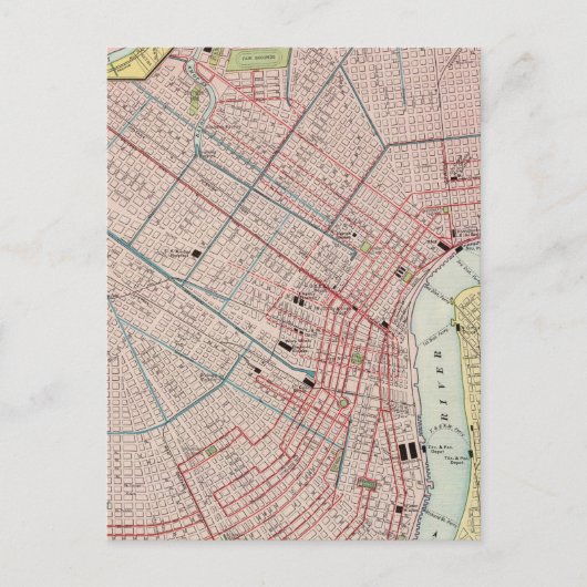 New Orleans 2 Briefkaart (Voorkant)