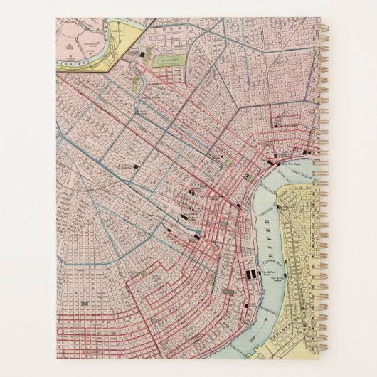 New Orleans 2 Planner (Achterkant)